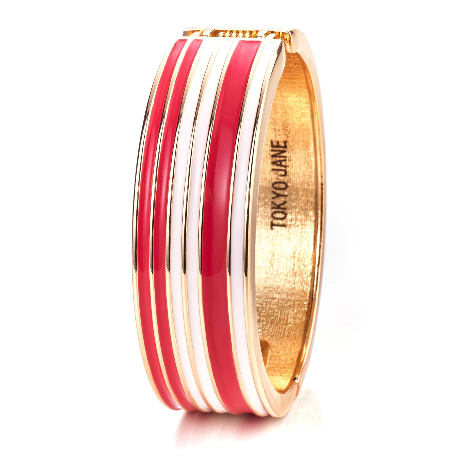 BRACELET - FLORA - RED CREAM